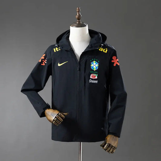 Veste à capuche du Brésil - Noir