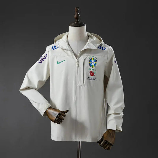 Veste à capuche du Brésil - crème