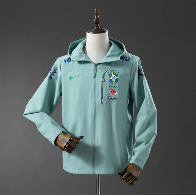Veste à capuche du Brésil - Verte